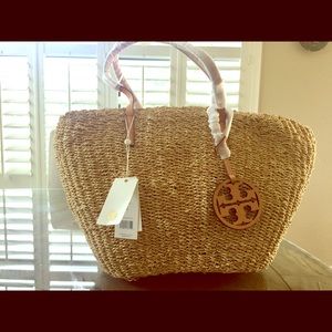 Tory Burch Straw Tote - Perfect Summer Accessory